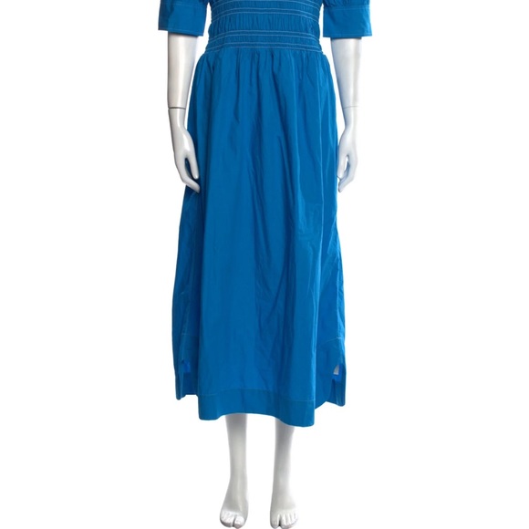 Valentino Blue Hoodie with “ALWAYS” Graphic & Green Hood, Size S, Pre-Loved - Picture 2 of 9